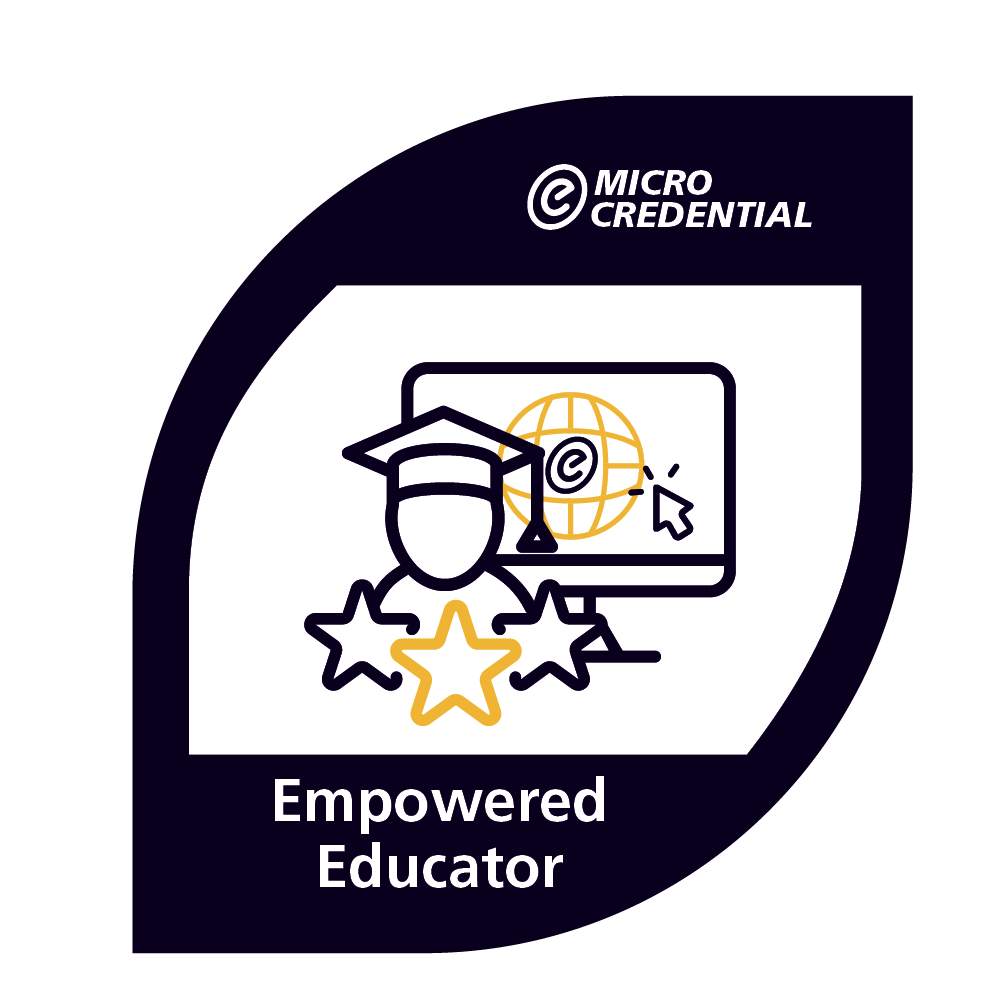 Empowered Educator badge icon.